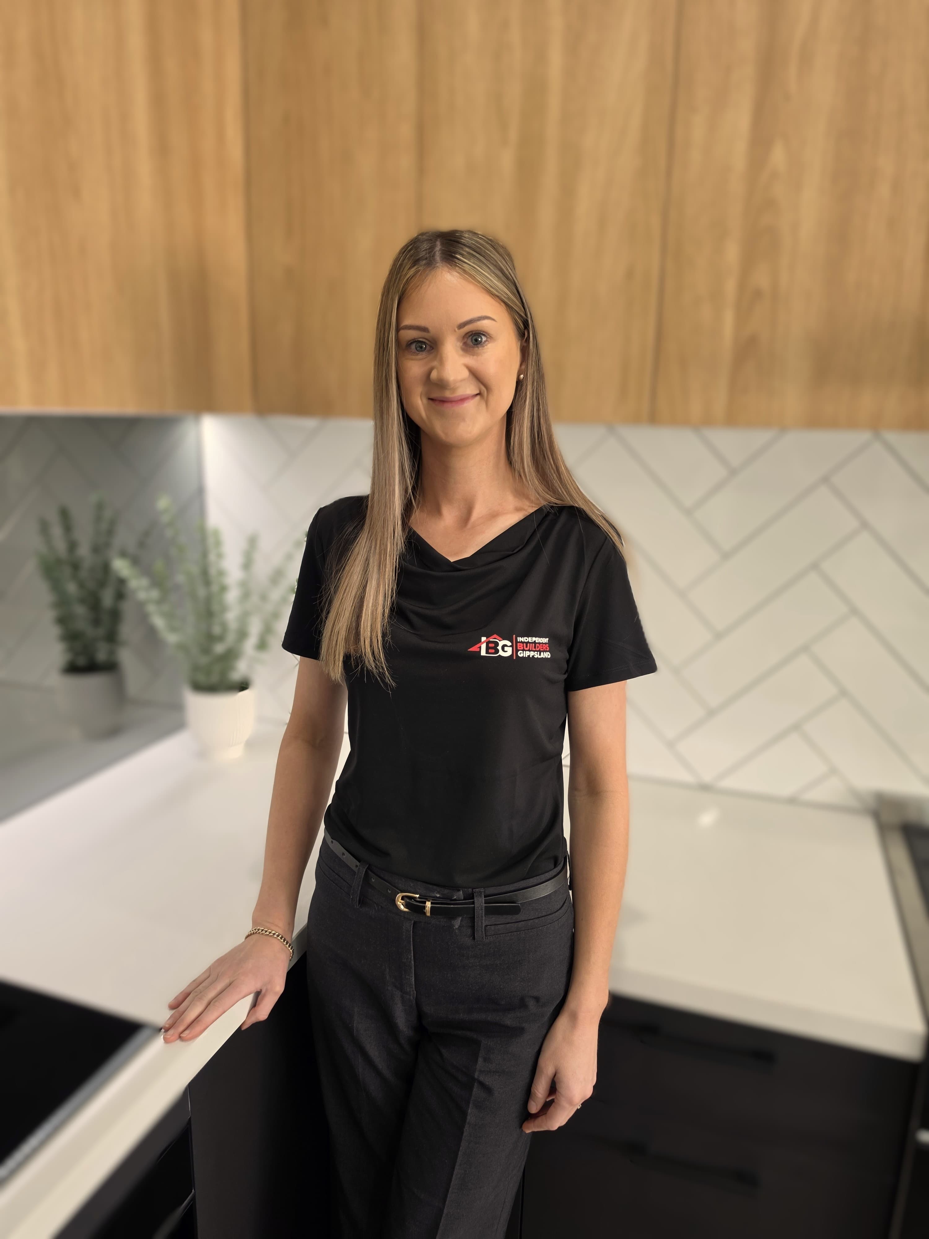 Portrait of Chloe from Independent Builders Gippsland