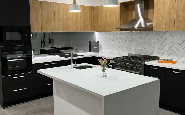 Kitchen display at the IBG Colour Selection Centre
