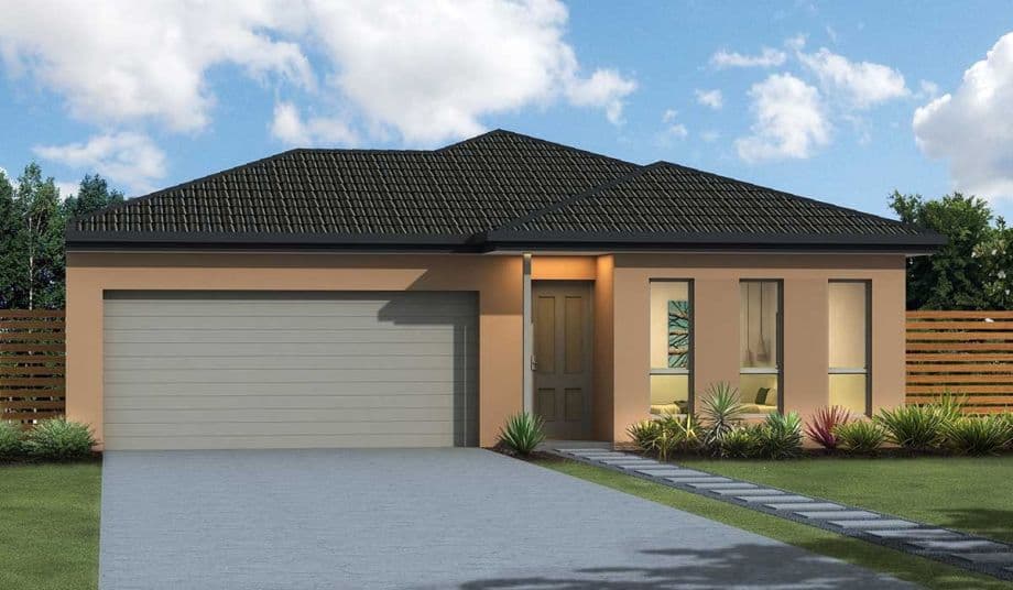 Anglesea house plan facade