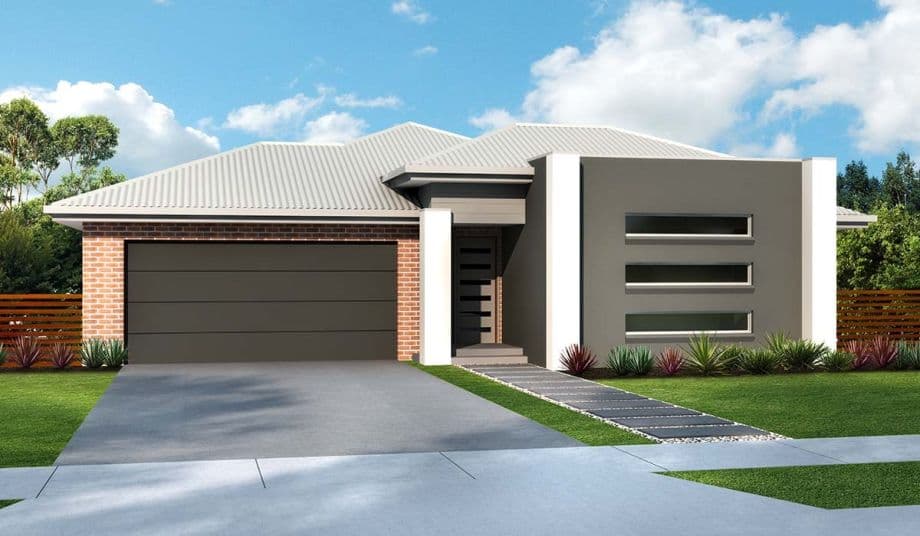 Balnaring house plan facade