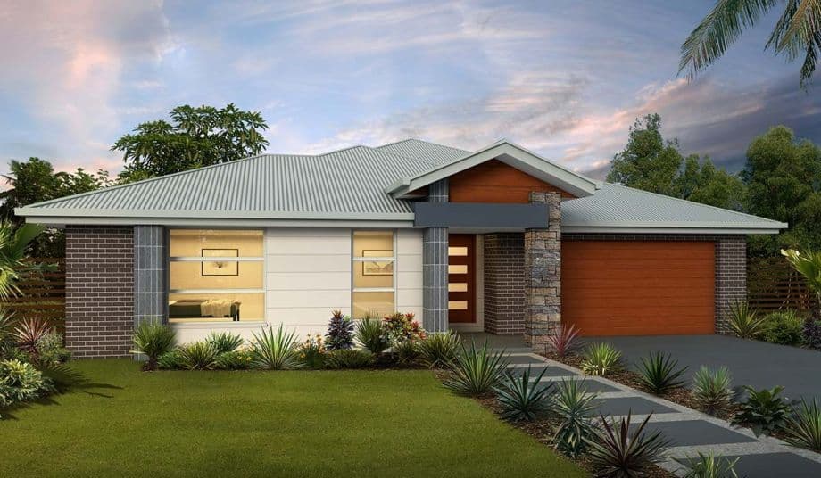 Beaufort house plan facade