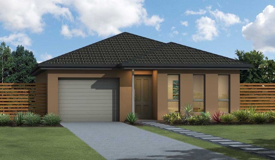 Bridgetown 1 house plan facade