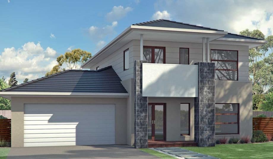 Bronte house plan facade