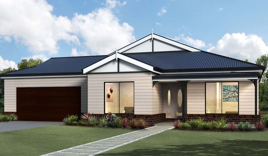 Campaspe 3 house plan facade