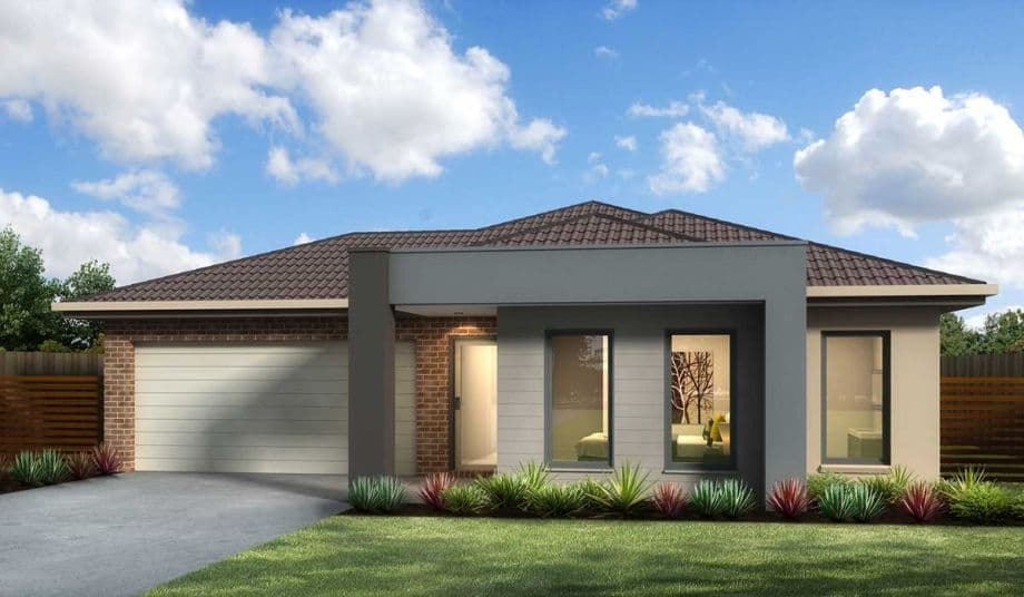 Cardinia 2 house plan facade