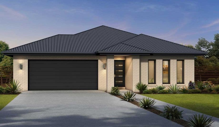 Curlewis house plan facade