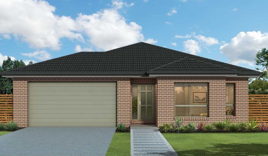 Forster house plan facade