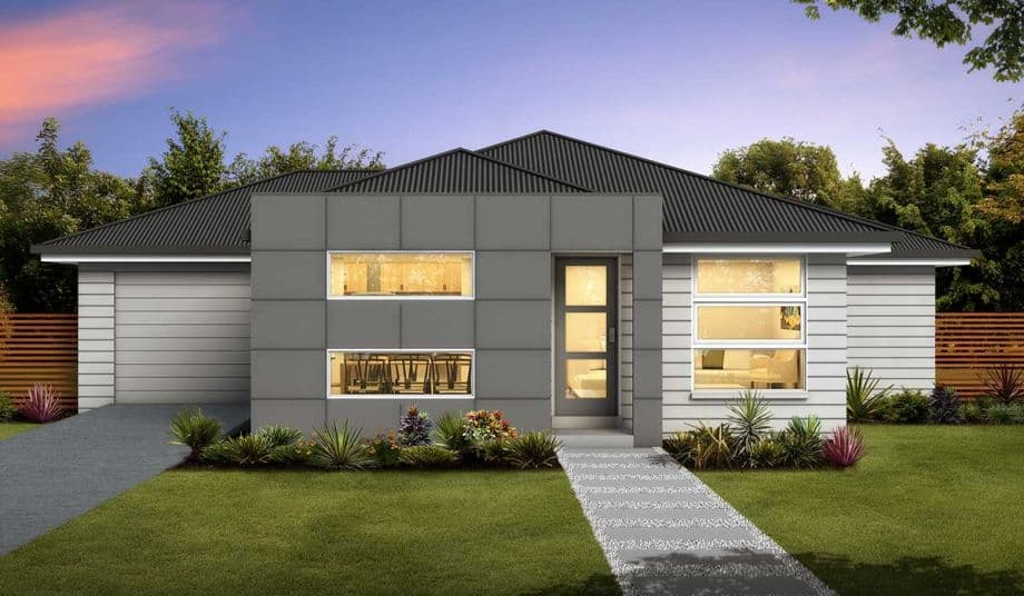 Georgetown 1 house plan facade