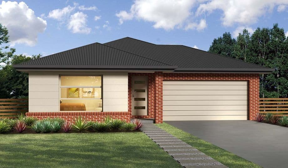 Merrijig house plan facade