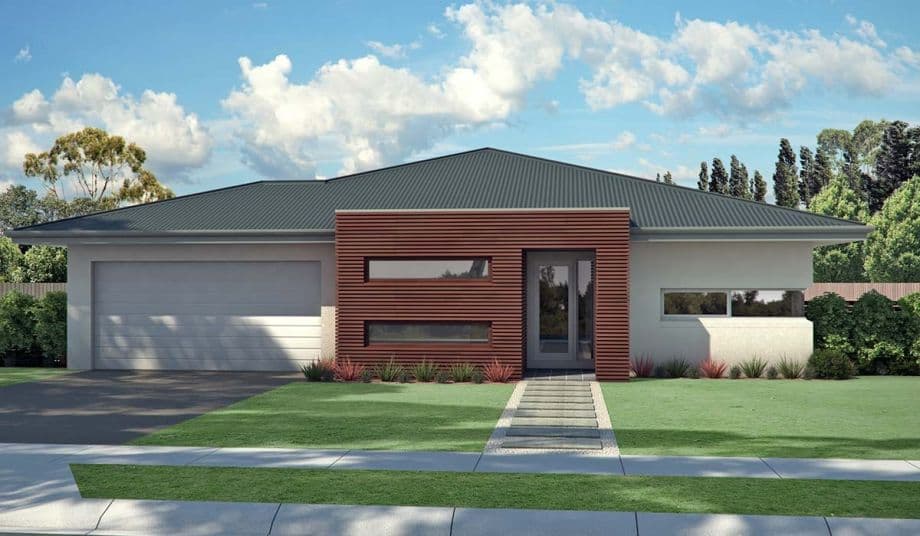 Metung 1 house plan facade