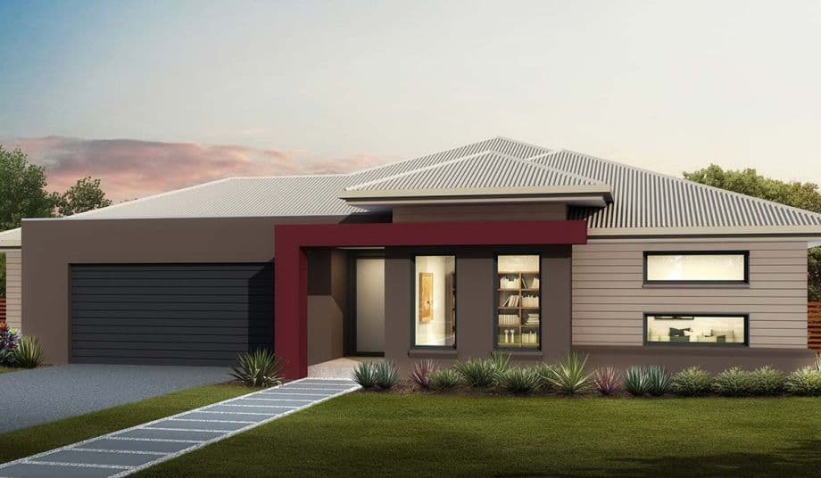 Metung 2 house plan facade