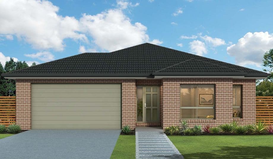 Nowra house plan facade