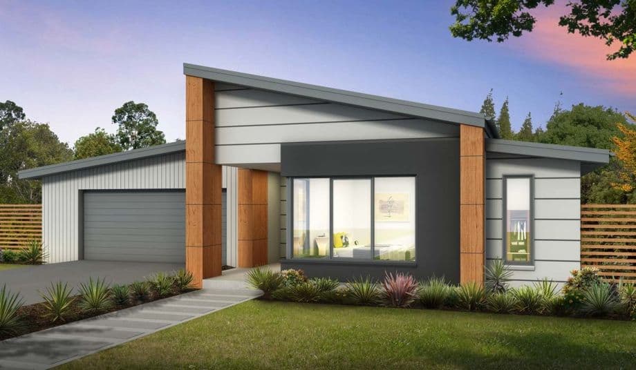 Oxley house plan facade