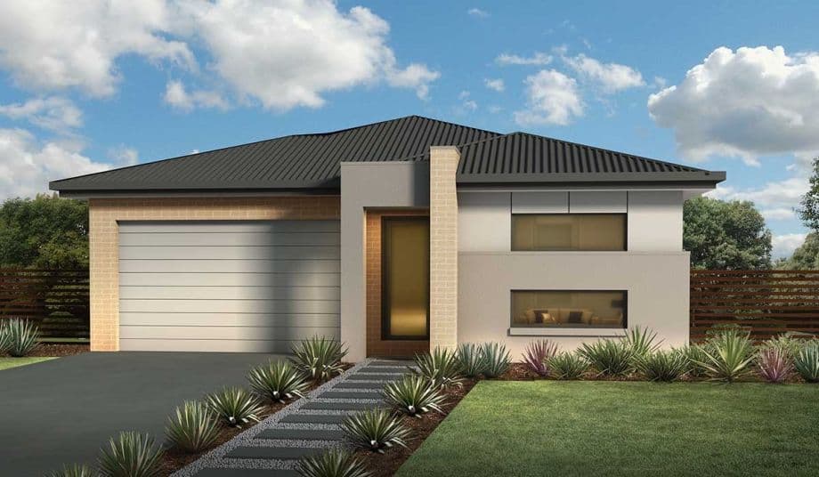 Port of Spain 2 house plan facade