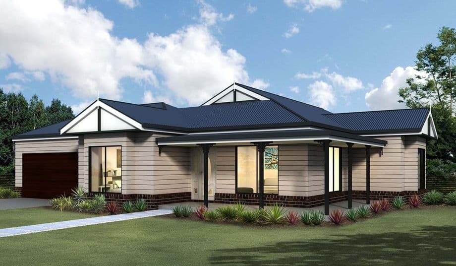 Richmond 1 house plan facade