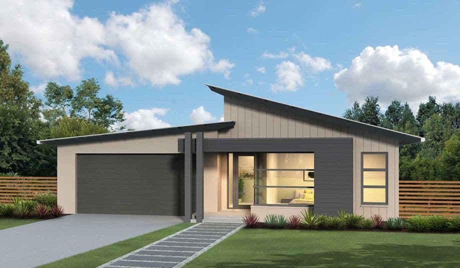 Sandhurst house plan facade