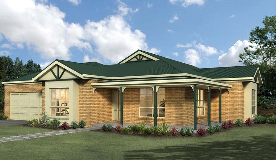 Shoreham house plan facade