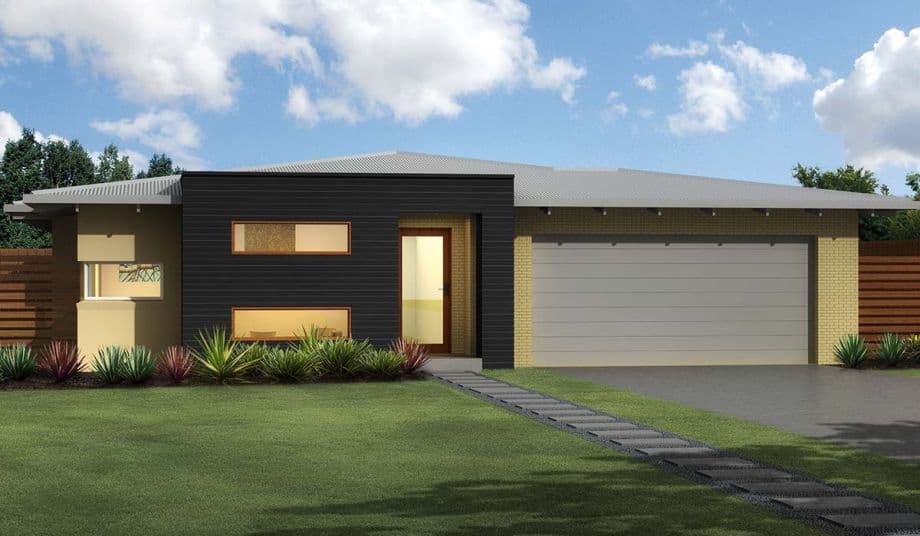 Tatura house plan facade
